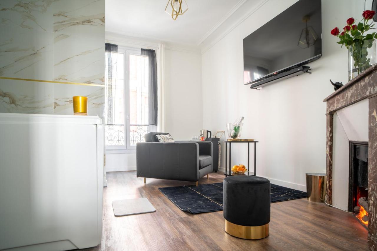 Suite L'Eclipse Paris, Logement Avec Jacuzzi, A 10 Minutes Des Champs Elysees Левалоа-Пере Екстериор снимка